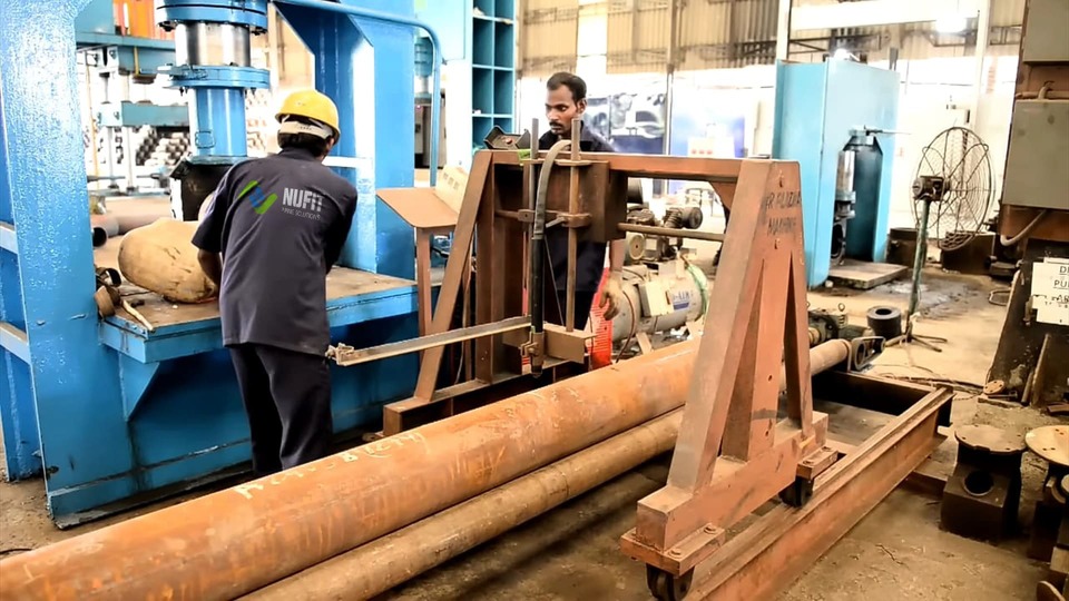 worker working in factory